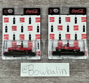 M2 Machine 1973 Chevrolet Cheyenne Super 10-Custom Coca-Cola Chase & Regular Set - Picture 1 of 12