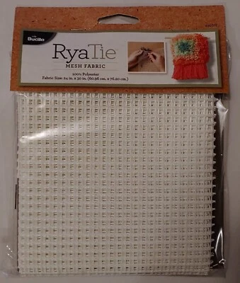 Bucilla RyaTie 4 ct. Mesh Fabric, Size 24" x 30", Fiber Art Projects - Image 1 of 2