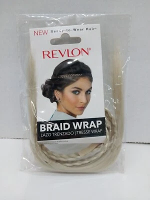New Revlon Ready To Wear Hair Braid Wrap Light Blonde 41" - Image 1 of 2