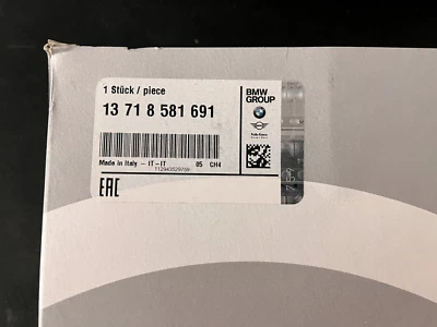 Filtro de entrada de ar genuíno do motor BMW G01 X3 M40i 13718581691 B58D G02 X4 M40iX - Imagem 1 de 3