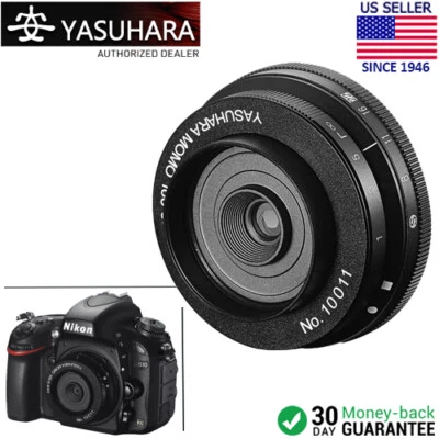 Yasuhara MOMO 100 43mm f/6.4 Soft Focus Pancake Lens for Nikon F Mount Camera  - Image 1 of 3