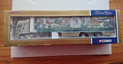 Corgi CC12104 Renault Premium Curtainside Strongserve QEII Golden Jubilee NUEVO Foto 1 de 4