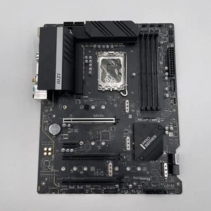 MSI PRO Z690-A WiFi Intel LGA1700 DDR5 Wi-Fi 6E ATX Motherboard - READ - Picture 1 of 9