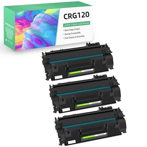 3PK CRG120 Toner Cartridge Compatible for Canon Satera MF417dw imageCLASS D1100 - Picture 1 of 12