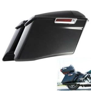 4" Stretched Extended Hard SaddleBags Fit For Harley Street Road Glide 14-24 - Picture 1 of 10