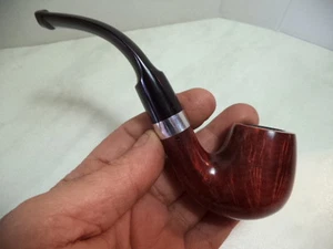 PIPA NERONE PIPE PFEIFE SERIE FREE STYLE 136 SMOOTH FINISH  NEW NUOVA - Picture 1 of 1