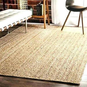 Modern Shaggy Carpets and Rugs for Hall, Office Bedroom 4 x 6 Feet Beige - Picture 1 of 2