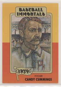 1980 SSPC Baseball Immortals 1st Printing Candy Cummings (No MLB Logo) #20.1 HOF