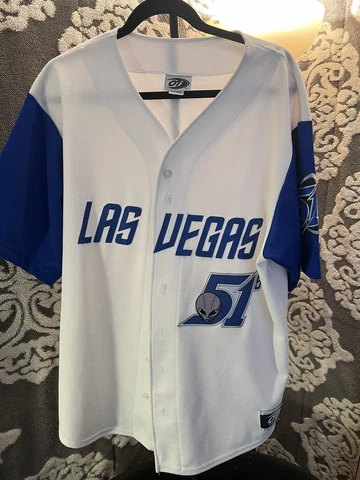 Las Vegas Area 51s 51 MiLB MLB jersey XL Cover