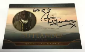 2023 OUTLANDER SEASON 5 TRADING CARD AUTOGRAPH CARD CM COLIN McFARLANE - Picture 1 of 2