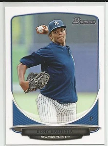 Rony Bautista New York Yankees 2013 Bowman Prospect - Imagen 1 de 1
