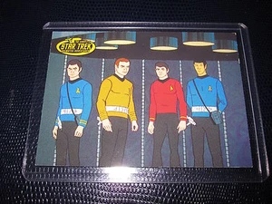 STAR TREK ANIMATED ADVENTURES PROMO CARD CARTE P2 MINT - Picture 1 of 1