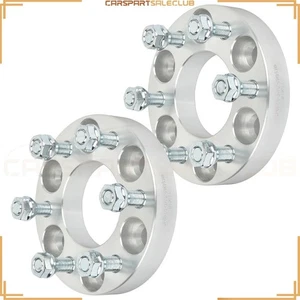 2 pcs 1" (25mm) 6x4.5 1/2" Studs Wheel Spacers For Dodge Dakota 2.5L 1991-2002 - Picture 1 of 11
