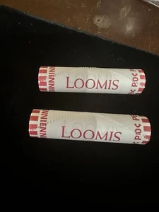 Dos rollos de 2025 BU OBW rollos de centavos, loomies envueltos en banco ENVÍO GRATUITO - Imagen 1 de 4