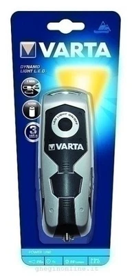 Linterna De Mano Varta Dynamo Light LED Negra - Imagen 1 de 3