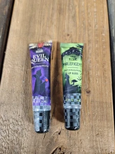 2 pezzi Bath & Body Works Disney Villains Malefica & Evil Queen lucidalabbra SIGILLATO - Foto 1 di 1
