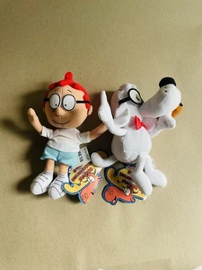 Stuffins Sherman und Mr. Peabody Plüschpuppen CVS exklusiv Vintage Bullwinkle - Bild 1 von 4