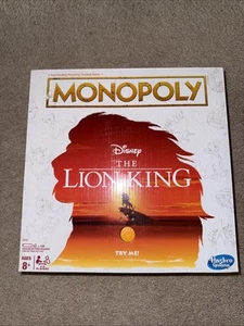 Monopoly Disney The Lion King Edition Board Game - BOX OPENED - Picture 1 of 5