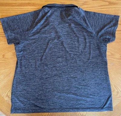 Women's State Farm Insurance Grey Black Polyester Polo Embroidered 2XL - Image 1 of 4