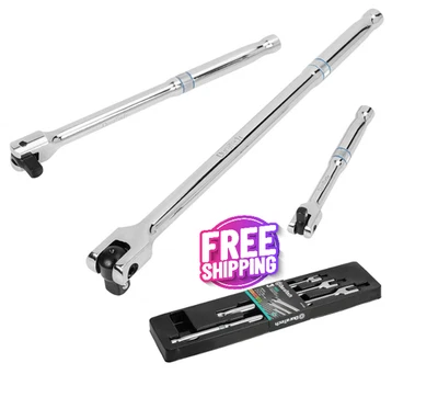 Juego De Barras Extension 1/4" 3/8" 1/2" Herramientas Accionamiento 3 PCS - Image 1 of 4