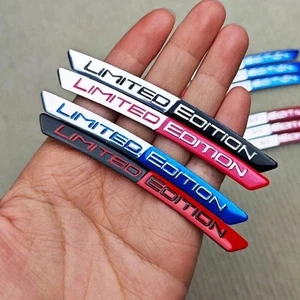 4x/Set LIMITED EDITION Auto Car Tire Wheel Hub Sticker Emblem Badge Decals Decor - Foto 1 di 15