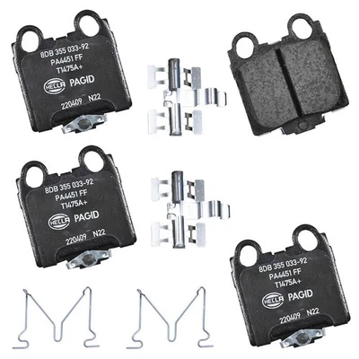 Hella Pagid 355033921 Disc Brake Pad Set For 98-10 GS300 GS400 GS430 IS300 SC430 - Image 1 of 4