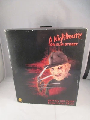 Freddy Krueger Foam Latex Mask A Nightmare On Elm Street 2005, good condition - Image 1 of 4