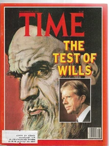 Time Magazine November 26, 1979- Test Of Wills Jimmy Carter Ayatollah Khomeini - Imagen 1 de 2