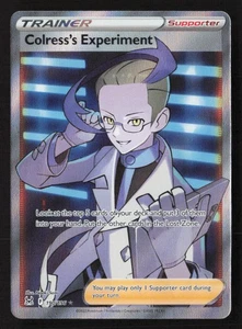 Colress's Experiment (Full Art) Ultra Rare SWSH11: Lost Origin 190/196 NM - Bild 1 von 2