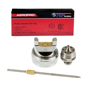 1.8 FLUID TIP NOZZLE SET-TCPglobal G6600 HVLP Spray Gun - Picture 1 of 2