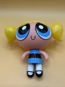 Vintage Power Puff Girls BUBBLES 4.5” Vinyl Action Figure Cartoon Network 2000 - Picture 1 of 4