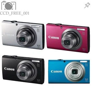 Canon PowerShot A2300 Digital Camera  2.7" LCD HD 16-megapixel 5x Optical Zoom - Picture 1 of 41