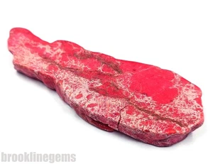 Natural Red Turquoise 186 Carat Arizona Rough Slab Gemstone EGL Certified 5NSD - Picture 1 of 8