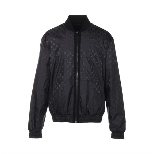LOUIS VUITTON（LV） Louis Vuitton 24SS Giacca Cotone M Uomo Nero Monogramma RM241Q ECONYL Reversibile