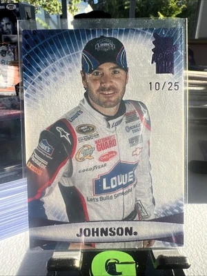 2009 Press Pass VIP Jimmie Johnson #15 Purple /25 - Image 1 of 3
