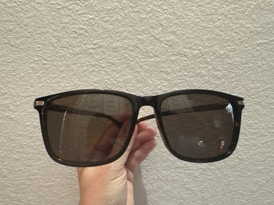 Chesterfield Men’s Polarized Sunglasses CH10/S Dark Brown Tortoise Rectangle - Image 1 of 4