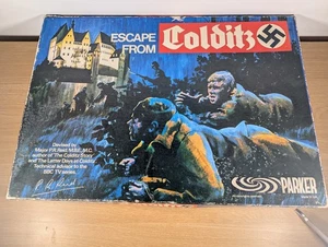 Vintage 70s Escape From Colditz Vintage Parker Board Game - Picture 1 of 16