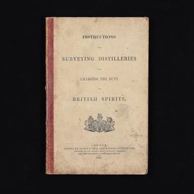 Instructions on Surveying Distilleries and Charging Duty on British Spirits 1880 - Image 1 of 4