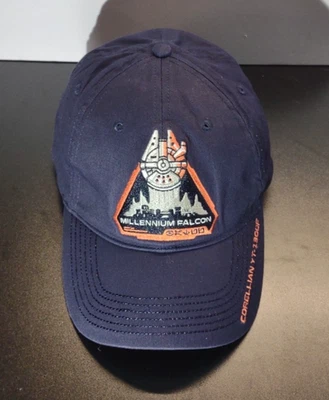 Кепка Disney Star Wars с ремешком на спине Blue Galaxy's Edge Millenium Falcon для взрослых - Изображение 1 из 4