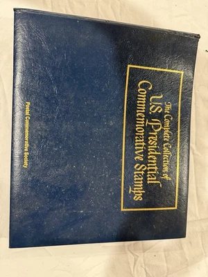 THE COMPLETE COLLECTION OF U.S. PRESIDENTIAL COMMEMORATIVE STAMPS BINDER-MINT - Image 1 of 3