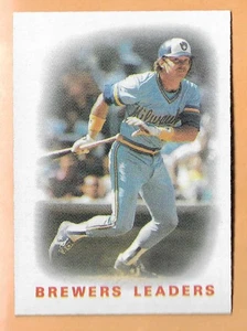 MILWAUKEE BREWERS TEAM LEADERS #426 - TOPPS NM-MT 1986 - Picture 1 of 2