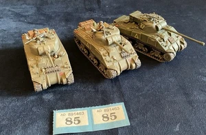 WW2 BOLT ACTION NORMANDY D-DAY SHERMAN TANK TROOP (3) inc FIREFLY #85 - Picture 1 of 8