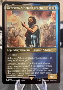Sokrates, Athenian Teacher (Foil Etched) Universes Beyond: Assassin's Creed Foil - Bild 1 von 2