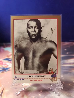 1991 Kayo #064 Jack Johnson Boxing All Time Great  - Image 1 of 2