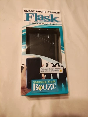 Contrabandea tu bebida esconde alcohol con teléfono inteligente falso frasco concierto festival plástico Foto 1 de 4