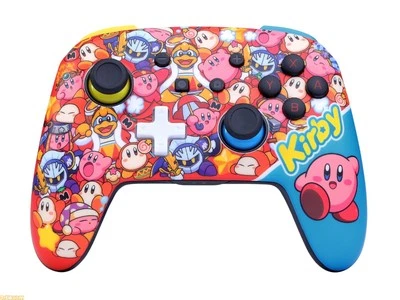 Pre PowerA Wireless Controller Kirby Design for Nintendo Switch New JAPAN - Image 1 of 3