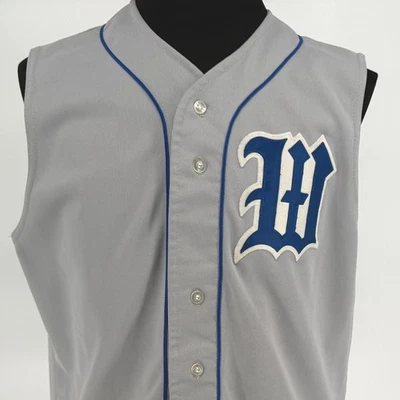 Camiseta deportiva de béisbol Wilson vintage sin mangas gris número 40 para hombre L Foto 1 de 4