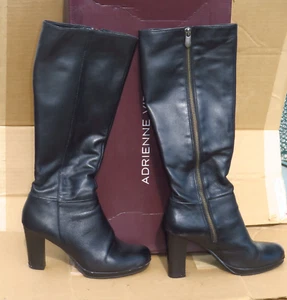 Woman's SHOES  ADRIENNE VITTADINI , SIZE 8M, BLACK, BOOTHS, AV-PATRICK - Picture 1 of 16