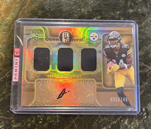 2022 Panini Gold Standard George Pickens Rookie RC RPA Auto Triple Material /149