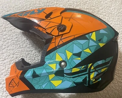 Casco cinético FLY Racing - ATV/Motocross/Karting - Juvenil mediano Foto 1 de 4